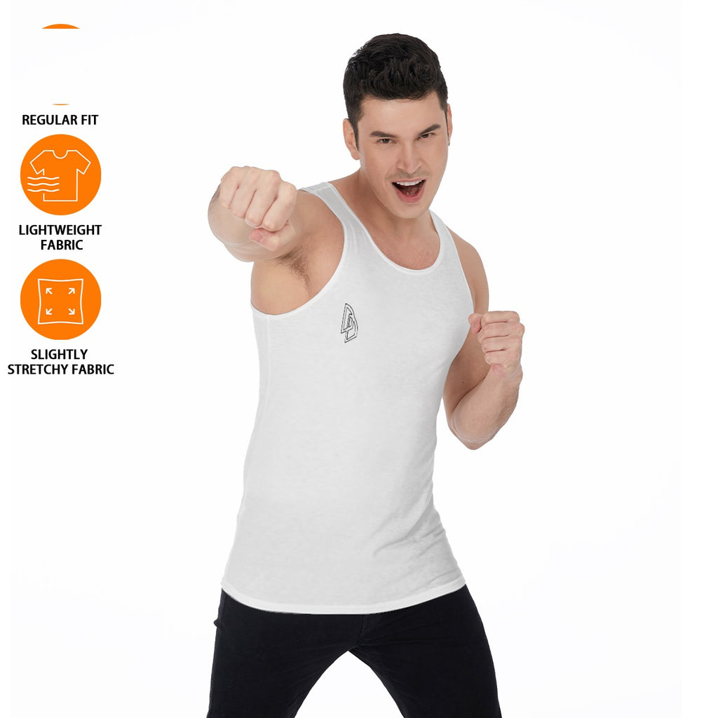 DD WHITE TANK TOP -AREC