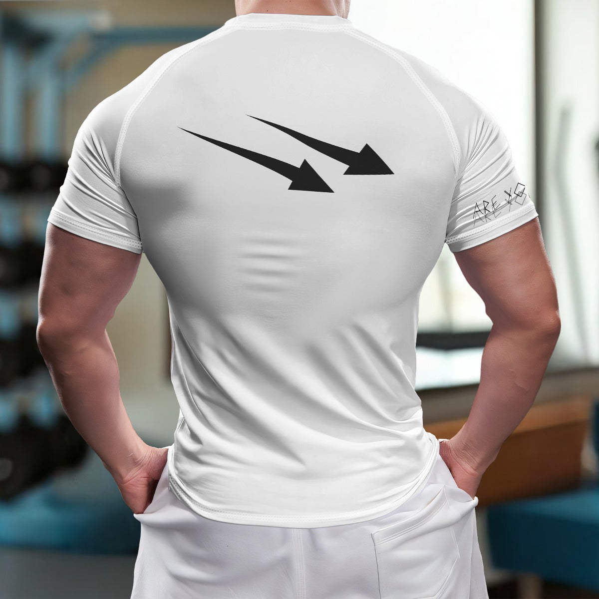 All-Over Print Unisex Yoga Sports Short Sleeve T-Shirt