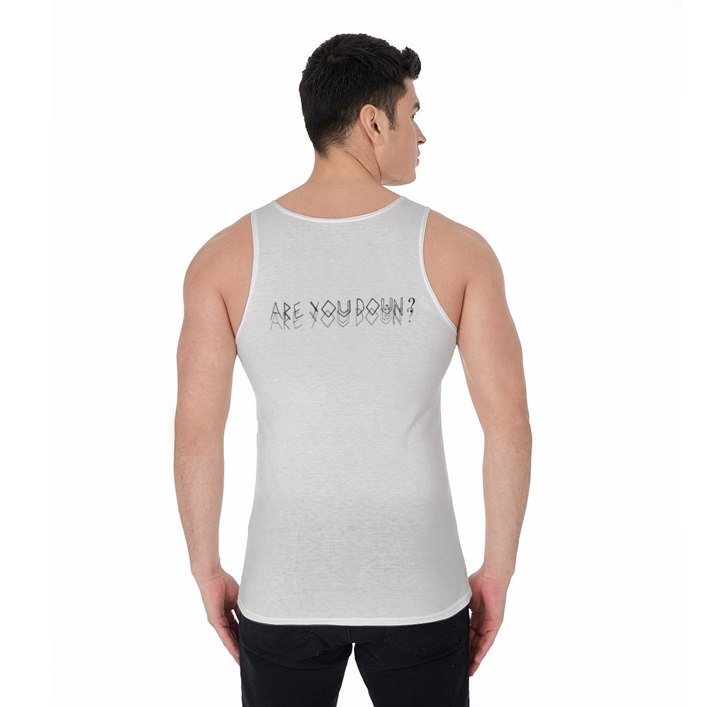 DD WHITE TANK TOP -AREC