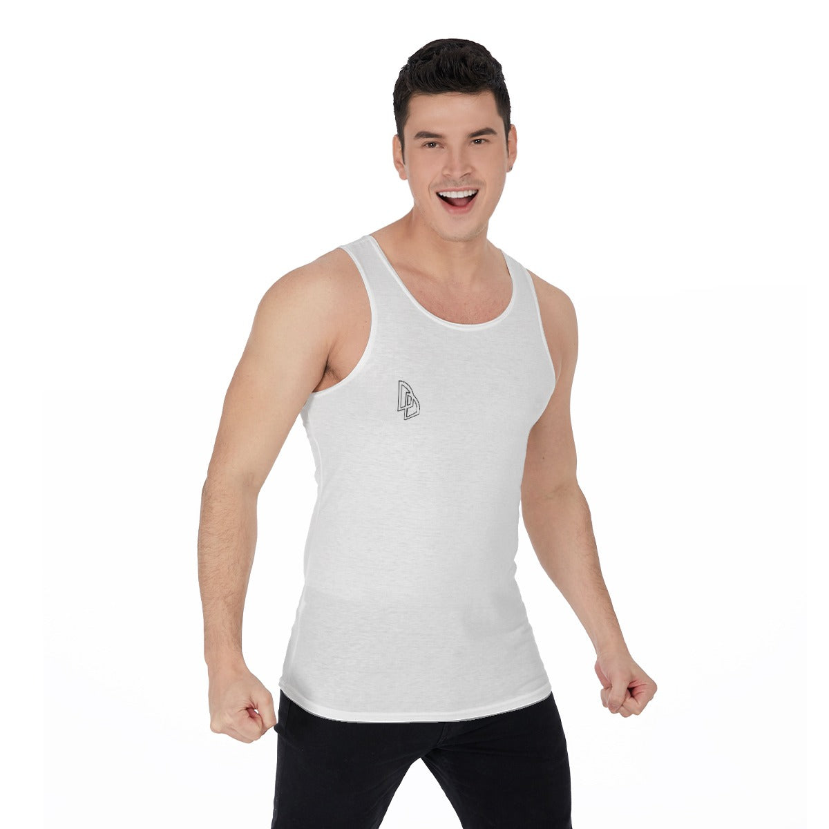 DD WHITE TANK TOP -AREC